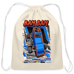Johndro Racing | 2023 | Cotton Drawstring Bag - natural