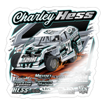 Charley Hess | 2023 | Sticker 2 - white glossy