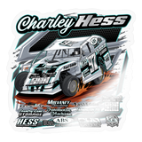 Charley Hess | 2023 | Sticker 2 - transparent glossy