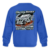 Charley Hess | 2023 | Youth Crewneck Sweatshirt - royal blue