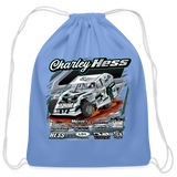 Charley Hess | 2023 | Cotton Drawstring Bag - carolina blue