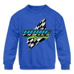 Hume Family Racing | 2023 | Youth Crewneck Sweatshirt - royal blue