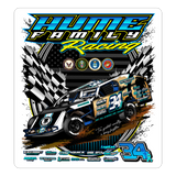 Hume Family Racing | 2023 | Sticker 2 - white matte