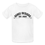 Deree Designs | 2022 | Youth T-Shirt 2 - white