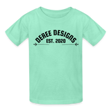 Deree Designs | 2022 | Youth T-Shirt 2 - deep mint