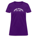 Deree Designs | 2022 | Women's T-Shirt - purple