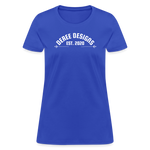 Deree Designs | 2022 | Women's T-Shirt - royal blue