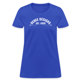 Deree Designs | 2022 | Women's T-Shirt - royal blue