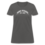 Deree Designs | 2022 | Women's T-Shirt - charcoal