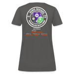 Deree Designs | 2022 | Women's T-Shirt - charcoal