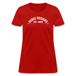 Deree Designs | 2022 | Women's T-Shirt - red