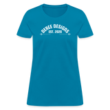 Deree Designs | 2022 | Women's T-Shirt - turquoise