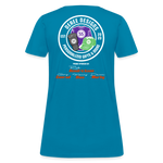 Deree Designs | 2022 | Women's T-Shirt - turquoise