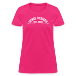 Deree Designs | 2022 | Women's T-Shirt - fuchsia