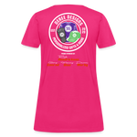 Deree Designs | 2022 | Women's T-Shirt - fuchsia