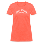 Deree Designs | 2022 | Women's T-Shirt - heather coral