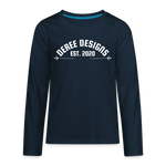 Deree Designs | 2022 | Youth LS T-Shirt - deep navy
