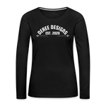 Deree Designs | 2022 | Women's LS T-Shirt - black