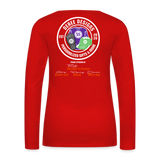 Deree Designs | 2022 | Women's LS T-Shirt - red