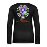 Deree Designs | 2022 | Women's LS T-Shirt - charcoal grey