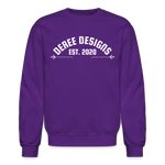 Deree Designs | 2022 | Adult Crewneck Sweatshirt - purple