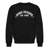 Deree Designs | 2022 | Adult Crewneck Sweatshirt - black
