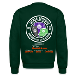 Deree Designs | 2022 | Adult Crewneck Sweatshirt - forest green