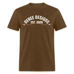 Deree Designs | 2022 | Men's T-Shirt - brown