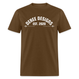 Deree Designs | 2022 | Men's T-Shirt - brown