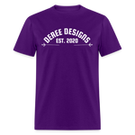 Deree Designs | 2022 | Men's T-Shirt - purple