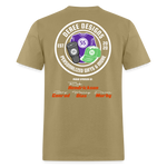 Deree Designs | 2022 | Men's T-Shirt - khaki