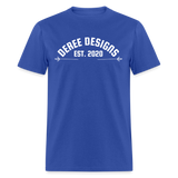 Deree Designs | 2022 | Men's T-Shirt - royal blue