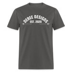 Deree Designs | 2022 | Men's T-Shirt - charcoal