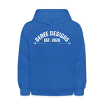 Deree Designs | 2022 | Youth Hoodie - royal blue