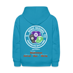 Deree Designs | 2022 | Youth Hoodie - turquoise