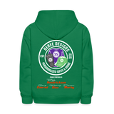 Deree Designs | 2022 | Youth Hoodie - kelly green