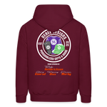 Deree Designs | 2022 | Men's Hoodie - burgundy