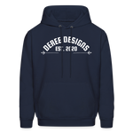 Deree Designs | 2022 | Men's Hoodie - navy