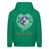 Deree Designs | 2022 | Men's Hoodie - kelly green