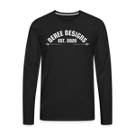 Deree Designs | 2022 | Men's LS T-Shirt - black