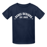 Deree Designs | 2022 | Youth T-Shirt - navy