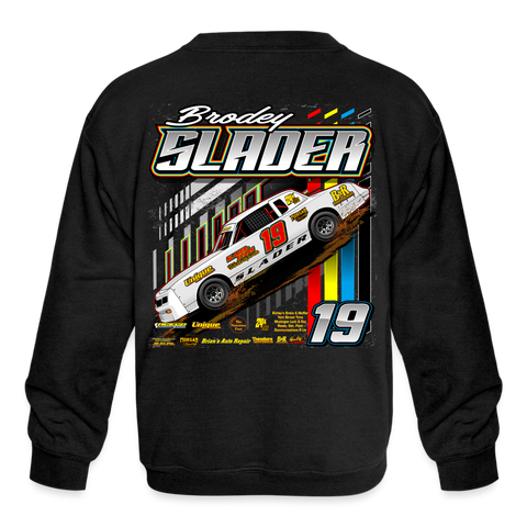 Brodey Slader | 2023 | Youth Crewneck Sweatshirt - black