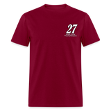 Cole Nelson (22 Champ) | 2023 | Adult T-Shirt - burgundy