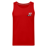 Cole Nelson | 2023 | Men's Tank - red