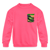 Peter Grady | 2023 | Youth Crewneck Sweatshirt - neon pink