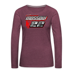 Owen Mossow | 2023 | Women's LS T-Shirt - heather burgundy