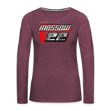 Owen Mossow | 2023 | Women's LS T-Shirt - heather burgundy