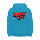 Drayven Vitali | 2023 | Youth Hoodie - turquoise