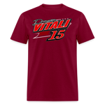 Drayven Vitali | 2023 | Adult T-Shirt - burgundy