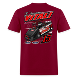 Drayven Vitali | 2023 | Adult T-Shirt - burgundy